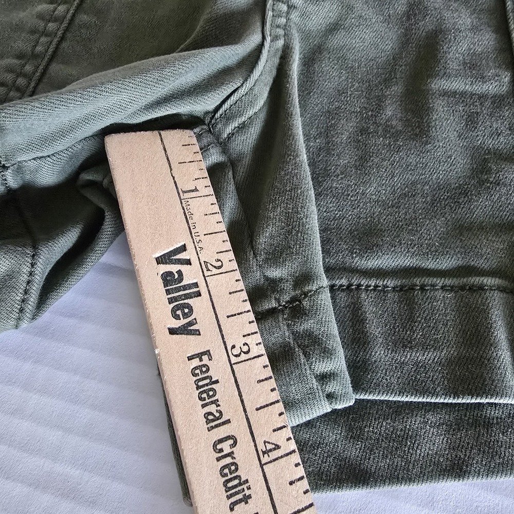 KUT FROM THE KLOTH Jane High Rise Shorts Women's Size 6 Olive RN#58539 - Picture 6 of 7